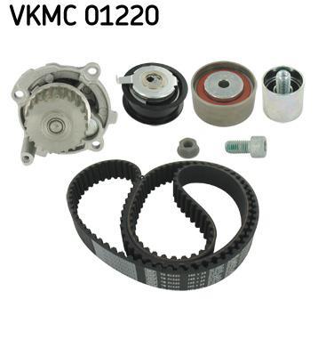 Pompe à eau + kit de courroie de distribution (Kit courroie de distribution) SKF ref. VKMC 01220
